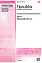 Bach Alleluia SATB choral sheet music cover